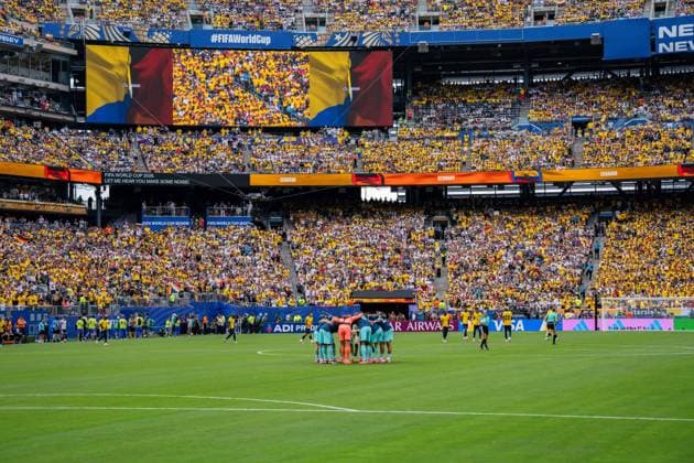 FIFA Fussball Weltmeisterschaft 2026, Gruppe E, Spiel 3, Ecuador vs Deutschand, 25.06.2026, Metlife-Stadion in New Jersey Teamfoto Mannschaftsfoto Manuel Neuer (Deutschland) Kai Havertz (Deutschland) Jonathan Tah (Deutschland) Felix Nmecha (Deutschland) Antonio Rüdiger (Deutschland) Aleksandar Pavlovic (Deutschland) Jamal Musiala (Deutschland) David Raum (Deutschland) Joshua Kimmich (Deutschland) Florian Wirtz (Deutschland) Jamie Leweling (Deutschland) *** 2026 FIFA World Cup, Group E, Match 3, Ecuador vs. Germany, June 25, 2026, MetLife Stadium in New Jersey Team photo Manuel Neuer Germany Kai Havertz Germany Jonathan Tah Germany Felix Nmecha Germany Antonio Rüdiger Germany Aleksandar Pavlovic Germany Jamal Musiala Germany David Raum Germany Joshua Kimmich Germany Florian Wirtz Germany Jamie Leweling Germany Copyright: xBahhoxKarax