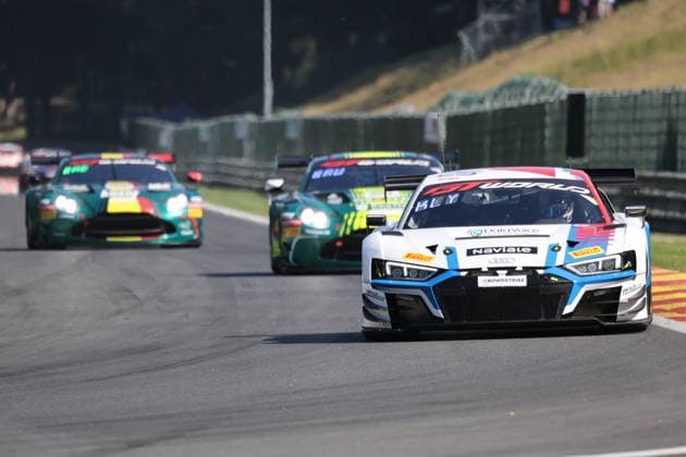 RECORD DATE NOT STATED 25 Ezequiel Perez Companc (ARG) Etienne Cheli (ITA) Ivan Klymenko (UKR), Audi R8 LMS GT3 EVO II, Team: Sainteloc Racing (FRA) BEL, Motorsport, CrowdStrike 24H Of Spa, Spa-Francorchamps, Circuit Spa-Francorchamps, Belgien, Training, Donnerstag, 25.06.2026 BEL, Motorsport, CrowdStrike 24H Of Spa, Spa-Francorchamps, Circuit Spa-Francorchamps, Belgien, Training, Donnerstag, 25.06.2026 Spa-Francorchamps *** 25 Ezequiel Perez Companc ARG, Etienne Cheli ITA, Ivan Klymenko UKR, Audi R8 LMS GT3 EVO II, Team Sainteloc Racing FRA BEL, Motorsports, CrowdStrike 24H of Spa, Spa-Francorchamps, Spa-Francorchamps Circuit, Belgium, Practice, Thursday, June 25, 2026 BEL, Motorsports, CrowdStrike 24H of Spa, Spa-Francorchamps, Circuit de Spa-Francorchamps, Belgium, Practice, Thursday, June 25, 2026, Spa-Francorchamps Copyright: xEibner-Pressefoto JuergenxAugstx EP_JAT