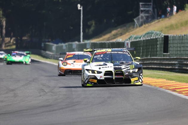 RECORD DATE NOT STATED 46 Daniel Harper (GBR) Max Hesse (GER) Valentino Rossi (ITA), BMW M4 GT3 Evo, Team: WRT (BEL) BEL, Motorsport, CrowdStrike 24H Of Spa, Spa-Francorchamps, Circuit Spa-Francorchamps, Belgien, Training, Donnerstag, 25.06.2026 BEL, Motorsport, CrowdStrike 24H Of Spa, Spa-Francorchamps, Circuit Spa-Francorchamps, Belgien, Training, Donnerstag, 25.06.2026 Spa-Francorchamps *** 46 Daniel Harper GBR Max Hesse GER Valentino Rossi ITA, BMW M4 GT3 Evo, Team WRT BEL BEL, Motorsports, CrowdStrike 24H of Spa, Spa Francorchamps, Circuit Spa Francorchamps, Belgium, Practice, Thursday, June 25, 2026 BEL, Motorsports, CrowdStrike 24H of Spa, Spa Francorchamps, Circuit de Spa-Francorchamps, Belgium, Practice, Thursday, June 25, 2026, Spa-Francorchamps Copyright: xEibner-Pressefoto JuergenxAugstx EP_JAT