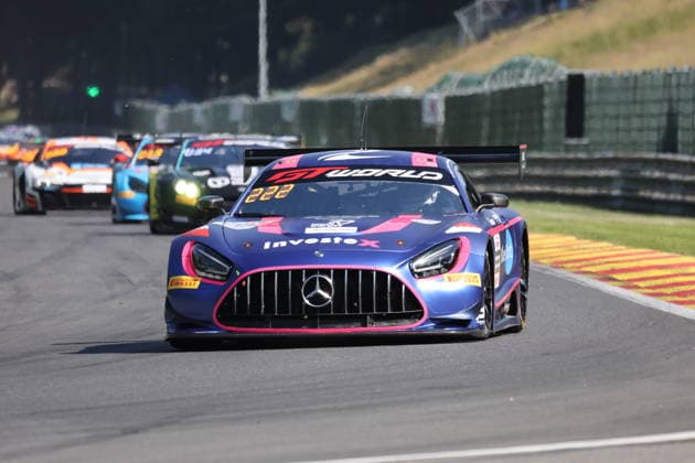 RECORD DATE NOT STATED 222 Reece Barr (GBR) Charles Dawson (GBR) Kiern Jewiss (GBR) Garnet Patterson (AUS), Mercedes-AMG GT3 Evo, Team: 2Seas Motorsport (GBR) BEL, Motorsport, CrowdStrike 24H Of Spa, Spa-Francorchamps, Circuit Spa-Francorchamps, Belgien, Training, Donnerstag, 25.06.2026 BEL, Motorsport, CrowdStrike 24H Of Spa, Spa-Francorchamps, Circuit Spa-Francorchamps, Belgien, Training, Donnerstag, 25.06.2026 Spa-Francorchamps *** 222 Reece Barr GBR Charles Dawson GBR Kiern Jewiss GBR Garnet Patterson AUS, Mercedes AMG GT3 Evo, Team 2Seas Motorsport GBR BEL, Motorsports, CrowdStrike 24H of Spa, Spa-Francorchamps, Circuit Spa Francorchamps, Belgium, Practice, Thursday, June 25, 2026 BEL, Motorsports, CrowdStrike 24H of Spa, Spa Francorchamps, Spa-Francorchamps Circuit, Belgium, Practice, Thursday, June 25, 2026, Spa-Francorchamps Copyright: xEibner-Pressefoto JuergenxAugstx EP_JAT