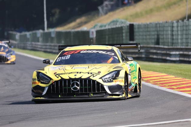 RECORD DATE NOT STATED 48 Luca Stolz (Brachbach GER) Lucas Auer (AUT) Maro Engel (GER), Mercedes-AMG GT3 Evo, Team: Mercedes-AMG Team MANN-Filter (GER) BEL, Motorsport, CrowdStrike 24H Of Spa, Spa-Francorchamps, Circuit Spa-Francorchamps, Belgien, Training, Donnerstag, 25.06.2026 BEL, Motorsport, CrowdStrike 24H Of Spa, Spa-Francorchamps, Circuit Spa-Francorchamps, Belgien, Training, Donnerstag, 25.06.2026 Spa-Francorchamps *** 48 Luca Stolz Brachbach GER Lucas Auer AUT Maro Engel GER, Mercedes-AMG GT3 Evo, Team Mercedes-AMG Team MANN Filter GER BEL, Motorsports, CrowdStrike 24H of Spa, Spa-Francorchamps, Circuit Spa Francorchamps, Belgium, Practice, Thursday, June 25, 2026 BEL, Motorsports, CrowdStrike 24H of Spa, Spa Francorchamps, Spa-Francorchamps Circuit, Belgium, Practice, Thursday, June 25, 2026, Spa-Francorchamps Copyright: xEibner-Pressefoto JuergenxAugstx EP_JAT