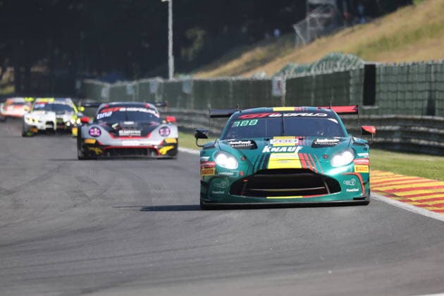 RECORD DATE NOT STATED 700 Nicolas Baert (BEL) Xavier Knauf (BEL) Gregory Servais (BEL) Sarah Bovy (BEL), Aston Martin Vantage AMR GT3 Evo, Team Comtoyou Racing (BEL) EL, Motorsport, CrowdStrike 24H Of Spa, Spa-Francorchamps, Circuit Spa-Francorchamps, Belgien, Training, Donnerstag, 25.06.2026 BEL, Motorsport, CrowdStrike 24H Of Spa, Spa-Francorchamps, Circuit Spa-Francorchamps, Belgien, Training, Donnerstag, 25.06.2026 Spa-Francorchamps *** 700 Nicolas Baert BEL, Xavier Knauf BEL, Gregory Servais BEL, Sarah Bovy BEL, Aston Martin Vantage AMR GT3 Evo, Team Comtoyou Racing BEL EL, Motorsports, CrowdStrike 24H of Spa, Spa-Francorchamps, Circuit Spa Francorchamps, Belgium, Practice, Thursday, June 25, 2026 BEL, Motorsports, CrowdStrike 24H of Spa, Spa Francorchamps, Spa-Francorchamps Circuit, Belgium, Practice, Thursday, June 25, 2026, Spa-Francorchamps Copyright: xEibner-Pressefoto JuergenxAugstx EP_JAT