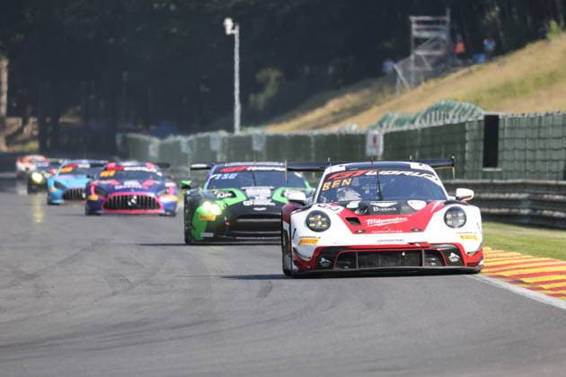 RECORD DATE NOT STATED 914 Edward McDermott (GBR) Kenzie Reiss Beecroft (GBR) Carl Bennett (GBR) Bryce Fullwood (GBR),Porsche 911 GT3 R Evo, Team: Razoon - more than racing (AUT) BEL, Motorsport, CrowdStrike 24H Of Spa, Spa-Francorchamps, Circuit Spa-Francorchamps, Belgien, Training, Donnerstag, 25.06.2026 BEL, Motorsport, CrowdStrike 24H Of Spa, Spa-Francorchamps, Circuit Spa-Francorchamps, Belgien, Training, Donnerstag, 25.06.2026 Spa-Francorchamps *** 914 Edward McDermott GBR Kenzie Reiss Beecroft GBR Carl Bennett GBR Bryce Fullwood GBR, Porsche 911 GT3 R Evo, Team Razoon more than racing AUT BEL, Motorsports, CrowdStrike 24H Of Spa, Spa Francorchamps, Spa-Francorchamps Circuit, Belgium, Practice, Thursday, June 25, 2026 BEL, Motorsports, CrowdStrike 24H of Spa, Spa-Francorchamps, Spa-Francorchamps Circuit, Belgium, Practice, Thursday, June 25, 2026, Spa-Francorchamps Copyright: xEibner-Pressefoto JuergenxAugstx EP_JAT