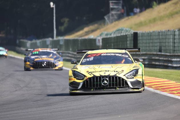 RECORD DATE NOT STATED 48 Luca Stolz (Brachbach GER) Lucas Auer (AUT) Maro Engel (GER), Mercedes-AMG GT3 Evo, Team: Mercedes-AMG Team MANN-Filter (GER) BEL, Motorsport, CrowdStrike 24H Of Spa, Spa-Francorchamps, Circuit Spa-Francorchamps, Belgien, Training, Donnerstag, 25.06.2026 BEL, Motorsport, CrowdStrike 24H Of Spa, Spa-Francorchamps, Circuit Spa-Francorchamps, Belgien, Training, Donnerstag, 25.06.2026 Spa-Francorchamps *** 48 Luca Stolz Brachbach GER Lucas Auer AUT Maro Engel GER, Mercedes-AMG GT3 Evo, Team Mercedes-AMG Team MANN Filter GER BEL, Motorsports, CrowdStrike 24H of Spa, Spa-Francorchamps, Circuit Spa Francorchamps, Belgium, Practice, Thursday, June 25, 2026 BEL, Motorsports, CrowdStrike 24H of Spa, Spa Francorchamps, Spa-Francorchamps Circuit, Belgium, Practice, Thursday, June 25, 2026, Spa-Francorchamps Copyright: xEibner-Pressefoto JuergenxAugstx EP_JAT