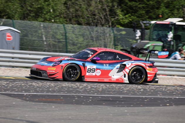 RECORD DATE NOT STATED 89 Alex Fontana (CHE) Bashar Mardini (UAE) Patrick olv (GER) Axcil Jeffries (ZAF), Porsche 911 GT3 R Evo, Team: Lionspeed GP (GER) BEL, Motorsport, CrowdStrike 24H Of Spa, Spa-Francorchamps, Circuit Spa-Francorchamps, Belgien, Training, Donnerstag, 25.06.2026 BEL, Motorsport, CrowdStrike 24H Of Spa, Spa-Francorchamps, Circuit Spa-Francorchamps, Belgien, Training, Donnerstag, 25.06.2026 Spa-Francorchamps *** 89 Alex Fontana (CHE) Bashar Mardini (UAE) Patrick Olv (GER) Axcil Jeffries (ZAF), Porsche 911 GT3 R Evo, Team Lionspeed GP (GER BEL), Motorsports, CrowdStrike 24H of Spa, Spa-Francorchamps, Circuit Spa Francorchamps, Belgium, Practice, Thursday, June 25, 2026 BEL, Motorsports, CrowdStrike 24H of Spa, Spa Francorchamps, Spa-Francorchamps Circuit, Belgium, Practice, Thursday, June 25, 2026, Spa-Francorchamps Copyright: xEibner-Pressefoto JuergenxAugstx EP_JAT