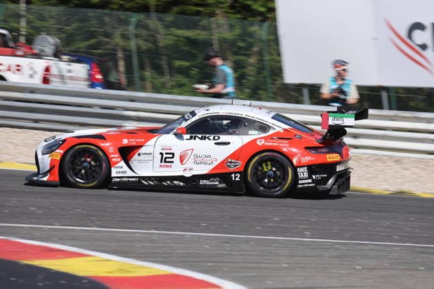 RECORD DATE NOT STATED 12 Tom Kalender (Hamm Sieg GER) Gabriel Rindone (ITA) Mikael Grnier (CAN) Jarrod Waberski (ZAF), Mercedes-AMG GT3 Evo, Team: GetSpeed Team Dubai (GER) BEL, Motorsport, CrowdStrike 24H Of Spa, Spa-Francorchamps, Circuit Spa-Francorchamps, Belgien, Training, Donnerstag, 25.06.2026 BEL, Motorsport, CrowdStrike 24H Of Spa, Spa-Francorchamps, Circuit Spa-Francorchamps, Belgien, Training, Donnerstag, 25.06.2026 Spa-Francorchamps *** 12 Tom Kalender Hamm, Victory, GER; Gabriel Rindone, ITA; Mikael Grnier, CAN; Jarrod Waberski, ZAF, Mercedes-AMG GT3 Evo, Team GetSpeed, Team Dubai, GER, BEL, Motorsports, CrowdStrike 24H of Spa, Spa-Francorchamps, Circuit Spa Francorchamps, Belgium, Practice, Thursday, June 25, 2026 BEL, Motorsports, CrowdStrike 24H of Spa, Spa Francorchamps, Circuit de Spa-Francorchamps, Belgium, Practice, Thursday, June 25, 2026, Spa-Francorchamps Copyright: xEibner-Pressefoto JuergenxAugstx EP_JAT