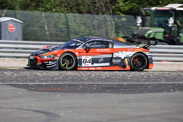 RECORD DATE NOT STATED 84 Christopher Haase (FER) Simon Reicher (AUT) Markus Winkelhock (GER), Audi R8 LMS GT3 Evo II, Team: Eastalent Racing (AUT) BEL, Motorsport, CrowdStrike 24H Of Spa, Spa-Francorchamps, Circuit Spa-Francorchamps, Belgien, Training, Donnerstag, 25.06.2026 BEL, Motorsport, CrowdStrike 24H Of Spa, Spa-Francorchamps, Circuit Spa-Francorchamps, Belgien, Training, Donnerstag, 25.06.2026 Spa-Francorchamps *** 84 Christopher Haase FER Simon Reicher AUT Markus Winkelhock GER, Audi R8 LMS GT3 Evo II, Team Eastalent Racing AUT BEL, Motorsports, CrowdStrike 24H of Spa, Spa-Francorchamps, Circuit Spa Francorchamps, Belgium, Practice, Thursday, June 25, 2026 BEL, Motorsports, CrowdStrike 24H of Spa, Spa Francorchamps, Circuit de Spa-Francorchamps, Belgium, Practice, Thursday, June 25, 2026, Spa-Francorchamps Copyright: xEibner-Pressefoto JuergenxAugstx EP_JAT