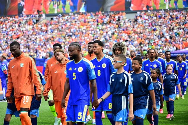 Curacao v Ivory Coast - FIFA World Cup, WM, Weltmeisterschaft, Fussball 2026 - Group E PHILADELPHIA, USA - JUNE 25: Players take the pitch during the 2026 FIFA World Cup First Stage Group E match between Curacao and Ivory Coast at Lincoln Financial Field (Philadelphia Stadium) in Philadelphia, Pennsylvania, United States on June 25, 2026. Abdulhamid Hosbas Anadolu Pennsylvania United States. Editorial use only. Please get in touch for any other usage.  Copyright: x2026xAnadoluxAbdulhamidxHosbasx