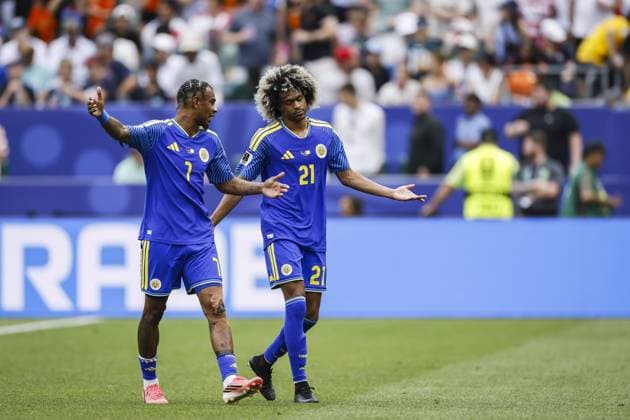 PHILADELPHIA - (lr) during the FIFA 2026 World Cup Group E match between Curacao and Ivory Coast at Philadelphia Stadium on June 25, 2026 in Philadelphia, United States. MAURICE VAN STEEN ANP FIFA World Cup, WM, Weltmeisterschaft, Fussball 2026 - Group E 2026 xVIxANPxSportx xxANPxIVx 561974554 originalFilename: 561974554.jpg