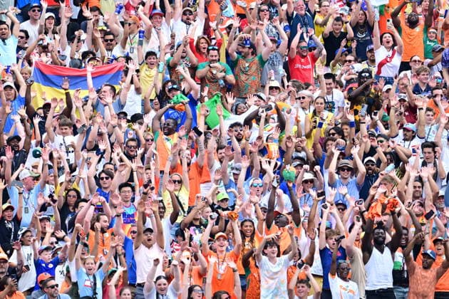 Curacao v Ivory Coast - FIFA World Cup, WM, Weltmeisterschaft, Fussball 2026 - Group E PHILADELPHIA, USA - JUNE 25: Fans partake in a Mexican Wave during the 2026 FIFA World Cup First Stage Group E match between Curacao and Ivory Coast at Lincoln Financial Field (Philadelphia Stadium) in Philadelphia, Pennsylvania, United States on June 25, 2026. Abdulhamid Hosbas Anadolu Pennsylvania United States. Editorial use only. Please get in touch for any other usage.  Copyright: x2026xAnadoluxAbdulhamidxHosbasx