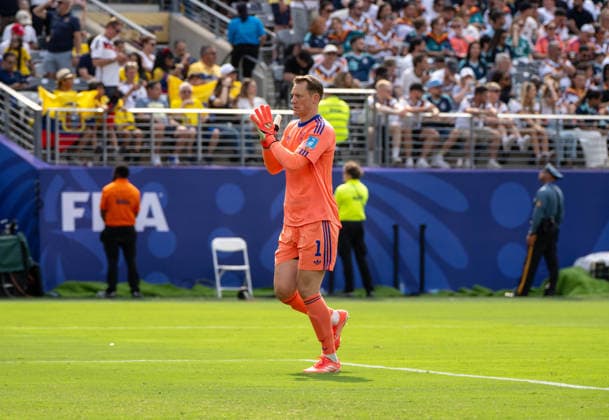Fußball, Herren, FIFA World Cup, WM, Weltmeisterschaft, Fussball 2026, Spiel in New York New Jersey, Ecuador - Deutschland (Gruppe E, 3. Spieltag), Torhüter Manuel Neuer (Deutschland), 25.06. 2026, *** Soccer, Men s, 2026 FIFA World Cup, Match in New York, New Jersey, Ecuador vs. Germany, Group E, Matchday 3, Goalkeeper Manuel Neuer (Germany), June 25, 2026, Copyright: xMatthiasxKochx