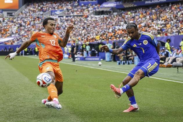 PHILADELPHIA - (lr) during the FIFA 2026 World Cup Group E match between Curacao and Ivory Coast at Philadelphia Stadium on June 25, 2026 in Philadelphia, United States. MAURICE VAN STEEN ANP FIFA World Cup, WM, Weltmeisterschaft, Fussball 2026 - Group E 2026 xVIxANPxSportx xxANPxIVx 561975228 originalFilename: 561975228.jpg