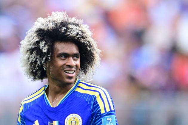Curacao v Ivory Coast - FIFA World Cup, WM, Weltmeisterschaft, Fussball 2026 - Group E PHILADELPHIA, USA - JUNE 25: Tahith Chong of Curacao in action during the 2026 FIFA World Cup First Stage Group E match between Curacao and Ivory Coast at Lincoln Financial Field (Philadelphia Stadium) in Philadelphia, Pennsylvania, United States on June 25, 2026. Abdulhamid Hosbas Anadolu Pennsylvania United States. Editorial use only. Please get in touch for any other usage.  Copyright: x2026xAnadoluxAbdulhamidxHosbasx