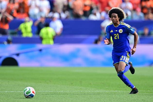 Curacao v Ivory Coast - FIFA World Cup, WM, Weltmeisterschaft, Fussball 2026 - Group E PHILADELPHIA, USA - JUNE 25: Tahith Chong of Curacao in action during the 2026 FIFA World Cup First Stage Group E match between Curacao and Ivory Coast at Lincoln Financial Field (Philadelphia Stadium) in Philadelphia, Pennsylvania, United States on June 25, 2026. Abdulhamid Hosbas Anadolu Pennsylvania United States. Editorial use only. Please get in touch for any other usage.  Copyright: x2026xAnadoluxAbdulhamidxHosbasx