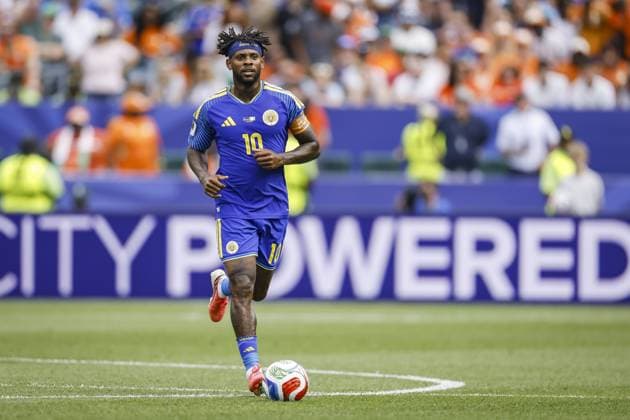 PHILADELPHIA - Leandro Bacuna of Curacao during the FIFA 2026 Group E match between Curacao and Ivory Coast at Philadelphia Stadium on June 25, 2026, in Philadelphia, United States. MAURICE VAN STEEN ANP FIFA World Cup, WM, Weltmeisterschaft, Fussball 2026 - Group E 2026 xVIxANPxSportx xxANPxIVx 561976832 originalFilename: 561976832.jpg