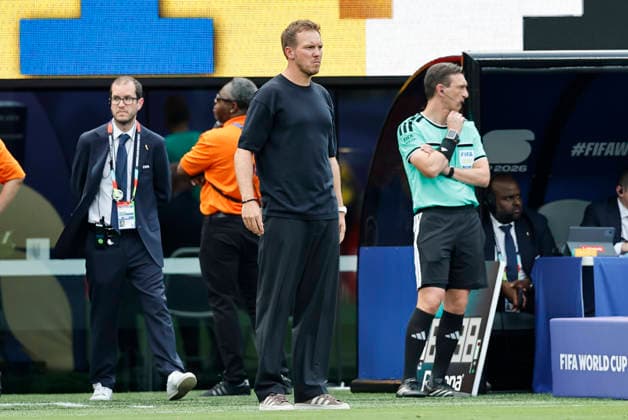 25.06.2026, Fussball, Herren, FIFA Weltmeisterschaft 2026, Vorrunde, Gruppe E, New York, Ecuador - Deutschland, Trainer Julian Nagelsmann (Deutschland) New York MetLife Stadium New York Vereinigte Staaten von Amerika (US) *** June 25, 2026, Soccer, Men s, 2026 FIFA World Cup, Group Stage, Group E, New York, Ecuador vs. Germany, Coach Julian Nagelsmann, Germany, New York, MetLife Stadium, New York, United States of America, US Copyright: xSebastianxBachx