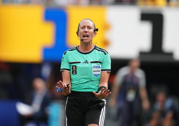 Tori Penso (USA) gestures during Ecuador and Germany, Group I FIFA World Cup, WM, Weltmeisterschaft, Fussball 2026, Met Life Stadium, New jersey, USA on June 25, 2026. Thor Wegner DeFodi Images. (Photo by DeFodi Images) - *** Tori Penso of the U.S. gestures during the Ecuador vs. Germany match in Group I of the 2026 FIFA World Cup at MetLife Stadium in New Jersey, U.S., on June 25, 2026. Photo by DeFodi Images (Thor Wegner)