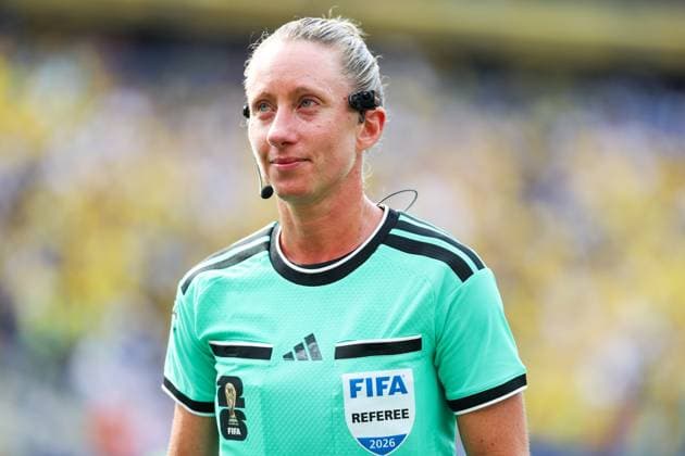 RECORD DATE NOT STATED FIFA World Cup, WM, Weltmeisterschaft, Fussball 2026 - Group E - Ecuador v Germany Referee Tori Penso during the match between Ecuador and Germany in the third round of Group E of the 2026 FIFA World Cup group stage at New York New Jersey Stadium, in East Rutherford, United States, on Thursday, June 25, 2026.(Foto: William Volcov Brazil Photo Press IMAGO) Sports East Rutherford NJ United States of America Copyright: xWILLIAMxVOLCOVx