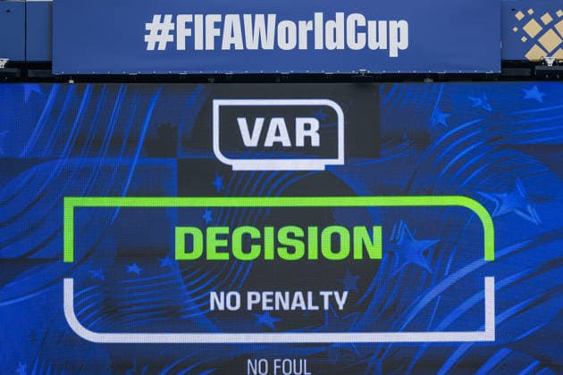 260625 A VAR decision during the FIFA World Cup, WM, Weltmeisterschaft, Fussball 2026 group stage football match between Ecuador and Germany on June 25, 2026 in New Jersey. Photo: Jon Olav Nesvold BILDBYRAN COP 217 JE0136 fotboll football soccer fotball vm fotbolls-vm fotball-vm fotbolls-vm 2026 fifa world cup 2026 15 bbeng *** June 25, 2026: A VAR decision during the 2026 FIFA World Cup group stage soccer match between Ecuador and Germany on June 25, 2026 in New Jersey. Photo by Jon Olav Nesvold. BILDBYRAN COP 217 JE0136 soccer football fotball World Cup 2026 FIFA World Cup 2026 15 bbeng  Copyright: JONxOLAVxNESVOLD BB260625JE067