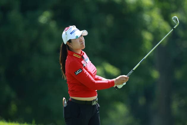 KPMG Women™s PGA, Golf Herren Championship 2026 CHASKA, MINNESOTA - JUNE 25: A Lim Kim of the Republic of Korea plays her tee shot on the 8th hole during the first round of the KPMG Women™s PGA Championship 2026 at Hazeltine National Golf Club in Chaska, Minnesota, USA Thursday, June 25, 2026. Chaska Minnesota United States  Copyright: xJorgexLemusx originalFilename:lemus-kpmgwome260625_npyEr.jpg