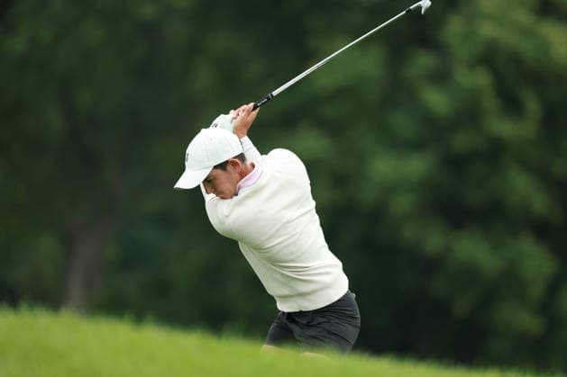 KPMG Women™s PGA, Golf Herren Championship 2026 CHASKA, MINNESOTA - JUNE 25: Dewi Weber of the Netherlands plays her tee shot on the 8th hole during the first round of the KPMG Women™s PGA Championship 2026 at Hazeltine National Golf Club in Chaska, Minnesota, USA Thursday, June 25, 2026. Chaska Minnesota United States  Copyright: xJorgexLemusx originalFilename:lemus-kpmgwome260625_npN8o.jpg
