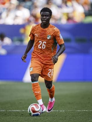 PHILADELPHIA - Christ Inao Oulai of Ivory Coast during the 2026 FIFA World Cup, WM, Weltmeisterschaft, Fussball Group E match between Curacao and Ivory Coast at Philadelphia Stadium on June 25, 2026, in Philadelphia, United States. MAURICE VAN STEEN ANP FIFA World Cup 2026 - Group E 2026 xVIxANPxSportx xxANPxIVx 561979160 originalFilename: 561979160.jpg