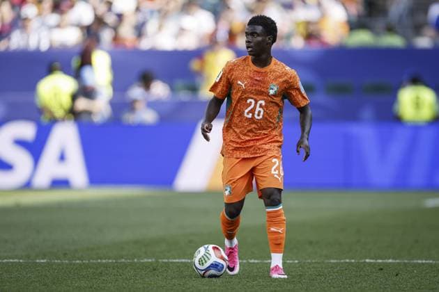 PHILADELPHIA - Christ Inao Oulai of Ivory Coast during the 2026 FIFA World Cup, WM, Weltmeisterschaft, Fussball Group E match between Curacao and Ivory Coast at Philadelphia Stadium on June 25, 2026, in Philadelphia, United States. MAURICE VAN STEEN ANP FIFA World Cup 2026 - Group E 2026 xVIxANPxSportx xxANPxIVx 561979169 originalFilename: 561979169.jpg