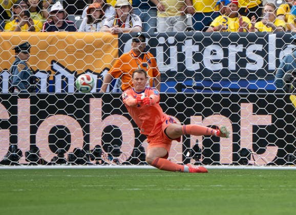 Fußball, Herren, FIFA World Cup, WM, Weltmeisterschaft, Fussball 2026, Spiel in New York New Jersey, Ecuador - Deutschland (Gruppe E, 3. Spieltag), Torhüter Manuel Neuer (Deutschland), 25.06. 2026, *** Soccer, Men s, 2026 FIFA World Cup, Match in New York, New Jersey, Ecuador vs. Germany, Group E, Matchday 3, Goalkeeper Manuel Neuer (Germany), June 25, 2026, Copyright: xMatthiasxKochx