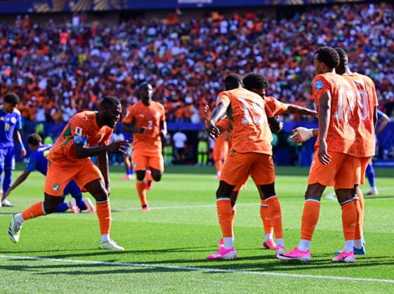 Curacao v Ivory Coast - FIFA World Cup, WM, Weltmeisterschaft, Fussball 2026 - Group E PHILADELPHIA, USA - JUNE 25: Nicolas Pepe (19) of Ivory Coast celebrates after scoring a goal during the 2026 FIFA World Cup First Stage Group E match between Curacao and Ivory Coast at Lincoln Financial Field (Philadelphia Stadium) in Philadelphia, Pennsylvania, United States on June 25, 2026. Abdulhamid Hosbas Anadolu Pennsylvania United States. Editorial use only. Please get in touch for any other usage.  Copyright: x2026xAnadoluxAbdulhamidxHosbasx