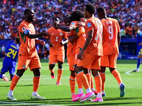 Curacao v Ivory Coast - FIFA World Cup, WM, Weltmeisterschaft, Fussball 2026 - Group E PHILADELPHIA, USA - JUNE 25: Nicolas Pepe (19) of Ivory Coast celebrates after scoring a goal during the 2026 FIFA World Cup First Stage Group E match between Curacao and Ivory Coast at Lincoln Financial Field (Philadelphia Stadium) in Philadelphia, Pennsylvania, United States on June 25, 2026. Abdulhamid Hosbas Anadolu Pennsylvania United States. Editorial use only. Please get in touch for any other usage.  Copyright: x2026xAnadoluxAbdulhamidxHosbasx