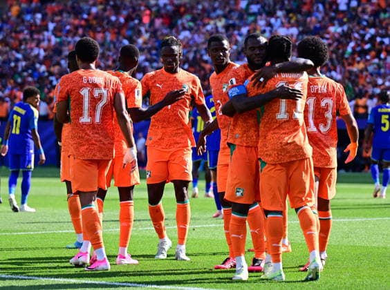 Curacao v Ivory Coast - FIFA World Cup, WM, Weltmeisterschaft, Fussball 2026 - Group E PHILADELPHIA, USA - JUNE 25: Nicolas Pepe (19) of Ivory Coast celebrates after scoring a goal during the 2026 FIFA World Cup First Stage Group E match between Curacao and Ivory Coast at Lincoln Financial Field (Philadelphia Stadium) in Philadelphia, Pennsylvania, United States on June 25, 2026. Abdulhamid Hosbas Anadolu Pennsylvania United States. Editorial use only. Please get in touch for any other usage.  Copyright: x2026xAnadoluxAbdulhamidxHosbasx