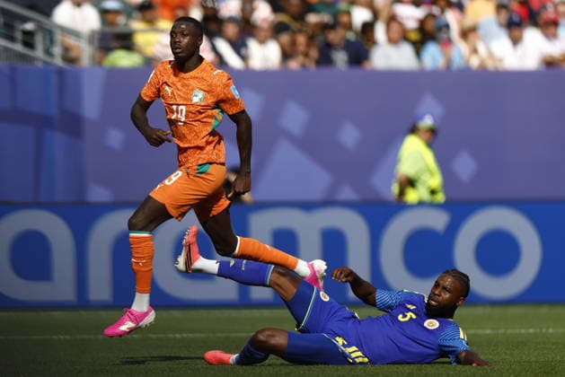 FIFA World Cup, WM, Weltmeisterschaft, Fussball 2026 - Group E - Curacao vs Ivory Coast Nicolas Pepe of Ivory Coast (L) celebrates scoring the 0-2 goal during the FIFA World Cup 2026 group stage match Curacao against Ivory Coast, in Philadelphia, Pennsylvania, USA, 25 June 2026. PHILADELPHIA United States  Copyright: xWILLxOLIVERx