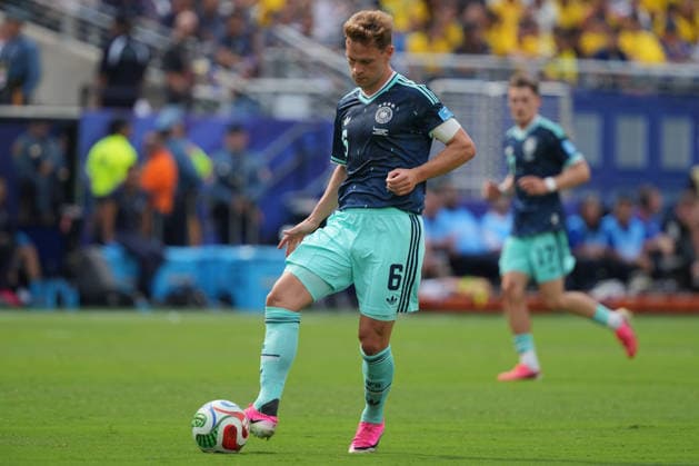 IPA86061574 - Joshua Kimmich of Germany during the Group E match between Ecuador and Germany at the FIFA World Cup, WM, Weltmeisterschaft, Fussball in New York, USA, on June 25, 2026  Copyright: xEmmanuelexMastrodonato IPAxSportx xx 86061574