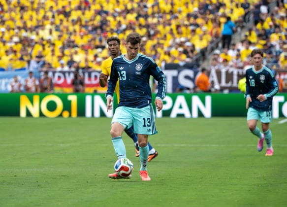 Fußball, Herren, FIFA World Cup, WM, Weltmeisterschaft, Fussball 2026, Spiel in New York New Jersey, Ecuador - Deutschland (Gruppe E, 3. Spieltag), Pascal Groß (Deutschland), 25.06. 2026, *** Soccer, Men s, 2026 FIFA World Cup, Match in New York, New Jersey, Ecuador vs. Germany, Group E, Matchday 3, Pascal Groß (Germany), June 25, 2026, Copyright: xMatthiasxKochx