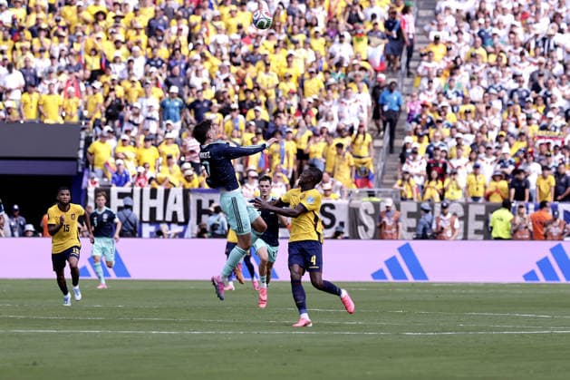 FBL COPA MUNDIAL 2026 - ECUADOR VS ALEMANIA New York, Estados Unidos. Jueves 15 de junio del 2026. Previas de Ecuador de cara al partido mundialista entre Ecuador y Alemania , por la primera fase del Grupo E de la Copa Mundial de futbol 2026. Foto API Carlos ROJAS NEW YORK NEW YORK EEUU *** FBL 2026 WORLD CUP ECUADOR VS. GERMANY New York, United States Thursday, June 15, 2026 Ecuador s previews ahead of the World Cup match between Ecuador and Germany, in the first round of Group E of the 2026 FIFA World Cup. Photo: API Carlos ROJAS NEW YORK NEW YORK USA Copyright: xCarlosxRojasx