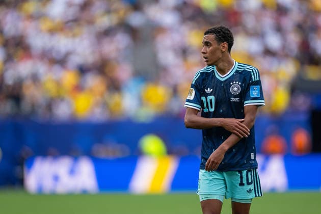 260625 Jamal Musiala of Germany looks dejected during the FIFA World Cup, WM, Weltmeisterschaft, Fussball 2026 group stage football match between Ecuador and Germany on June 25, 2026 in New Jersey. Photo: Jon Olav Nesvold BILDBYRAN COP 217 JE0136 fotboll football soccer fotball vm fotbolls-vm fotball-vm fotbolls-vm 2026 fifa world cup 2026 15 bbeng depp *** June 25, 2026: Jamal Musiala of Germany looks dejected during the 2026 FIFA World Cup group stage soccer match between Ecuador and Germany on June 25, 2026 in New Jersey. Photo by Jon Olav Nesvold, BILDBYRAN COP 217 JE0136 soccer football fotball World Cup soccer World Cup 2026 FIFA World Cup 2026 15 bbeng depp  Copyright: JONxOLAVxNESVOLD BB260625JE085