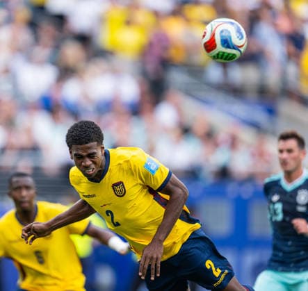 260625 Felix Torres of Ecuador during the FIFA World Cup, WM, Weltmeisterschaft, Fussball 2026 group stage football match between Ecuador and Germany on June 25, 2026 in New Jersey. Photo: Jon Olav Nesvold BILDBYRAN COP 217 JE0136 fotboll football soccer fotball vm fotbolls-vm fotball-vm fotbolls-vm 2026 fifa world cup 2026 15 bbeng bbauto *** 260625 Felix Torres of Ecuador during the 2026 FIFA World Cup group stage soccer match between Ecuador and Germany on June 25, 2026 in New Jersey. Photo by Jon Olav Nesvold, BILDBYRAN COP 217 JE0136 soccer football fotball World Cup soccer World Cup 2026 FIFA World Cup 2026 15 bbeng bbauto  Copyright: JONxOLAVxNESVOLD BB260625JE087
