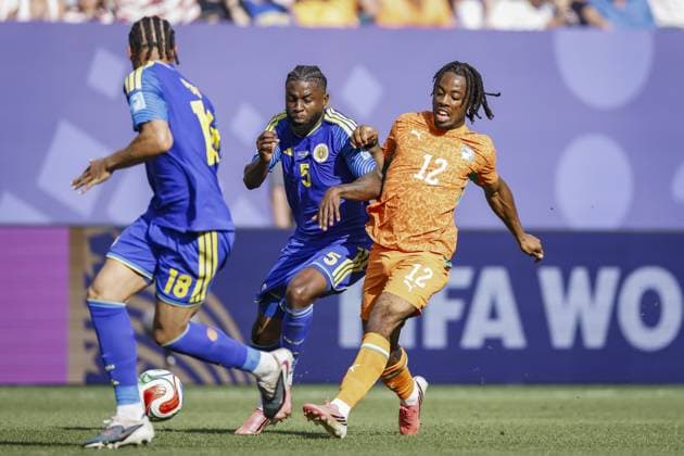 PHILADELPHIA - (lr) during the FIFA 2026 World Cup Group E match between Curacao and Ivory Coast at Philadelphia Stadium on June 25, 2026 in Philadelphia, United States. MAURICE VAN STEEN ANP FIFA World Cup, WM, Weltmeisterschaft, Fussball 2026 - Group E 2026 xVIxANPxSportx xxANPxIVx 561983017 originalFilename: 561983017.jpg