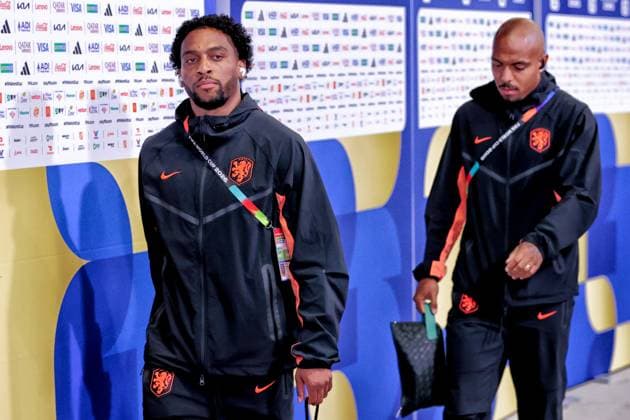 KANSAS CITY, 25-06-2026, Kansas City Stadium, World Cup 2026 Match between Tunesia and The Netherlands. Picture Shows Netherlands player Quinten Timber arrives at the stadium Tunesia - Netherlands (World Cup 2026)  x204646444x Copyright: