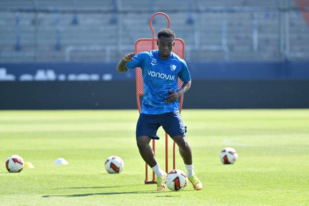 Samuel Bamba (VfL Bochum) 25.06.2026, Fussball 2. Bundesliga, Saison 2026 2027, Trainingsauftakt VfL Bochum Bochum Vonovia Ruhrstadion Nordrhein Westfalen Deutschland *** Samuel Bamba, VfL Bochum, June 25, 2026, Soccer, 2. Bundesliga, 2026–2027 Season, Start of Training, VfL Bochum, Bochum, Vonovia Ruhrstadion, North Rhine-Westphalia, Germany Team2