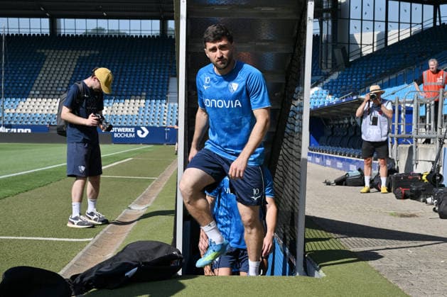 Berkan Taz (VfL Bochum) 25.06.2026, Fussball 2. Bundesliga, Saison 2026 2027, Trainingsauftakt VfL Bochum Bochum Vonovia Ruhrstadion Nordrhein Westfalen Deutschland *** Berkan Taz, VfL Bochum, June 25, 2026; Soccer, 2. Bundesliga, 2026–2027 season; Start of training camp for VfL Bochum at the Vonovia Ruhrstadion in Bochum, North Rhine-Westphalia, Germany Team2