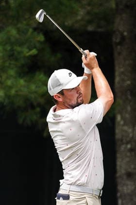 June 25, 2026, Cromwell, Connecticut, USA: Alex Fitzpatrick (ENG) tees off the 8th hole during the first round of the 2026 Travelers Championship at TPC River Highlands. GOLF 2026: Travelers Championship - Round 1  - ZUMAw109 20260625_fap_w109_002 Copyright: xDebbyxWongx
