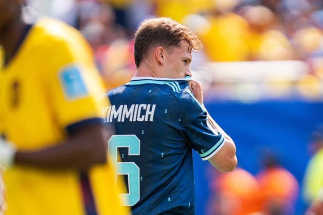 FIFA Fussball Weltmeisterschaft 2026, Gruppe E, Spiel 3, Ecuador vs Deutschand, 25.06.2026, Metlife-Stadion in New Jersey Joshua Kimmich (Deutschland) *** 2026 FIFA World Cup, Group E, Match 3, Ecuador vs. Germany, June 25, 2026, MetLife Stadium in New Jersey, Joshua Kimmich, Germany Copyright: xBahhoxKarax