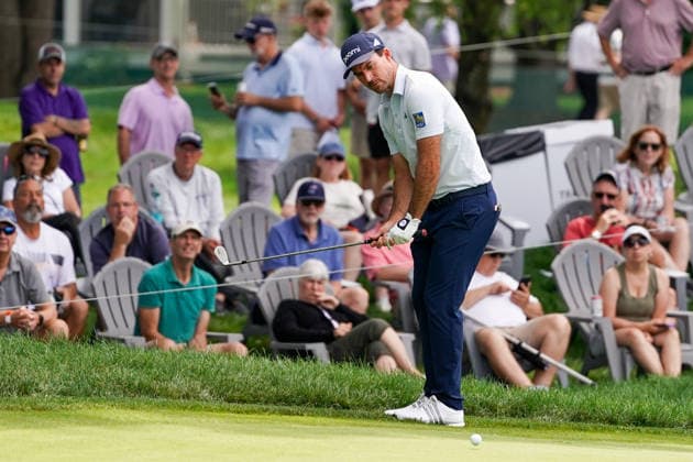 June 25, 2026, Cromwell, Connecticut, USA: Nick Taylor (CAN) putts the 7th green during the first round of the 2026 Travelers Championship at TPC River Highlands. Cromwell USA - ZUMAw109 20260625_fap_w109_019 Copyright: xDebbyxWongx