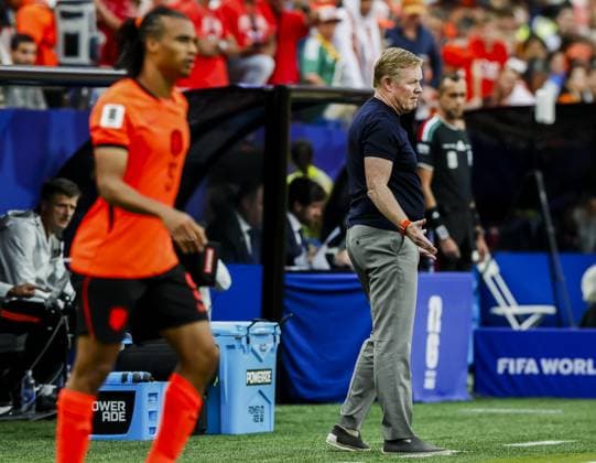 KANSAS - (lr) during the FIFA 2026 World Cup Group F match between Tunisia and the Netherlands at Kansas City Stadium on June 26, 2026 in Kansas, United States. KOEN VAN WEEL ANP FIFA World Cup, WM, Weltmeisterschaft, Fussball 2026 group stage 2026 xVIxANPxSportx xxANPxIVx 561989268 originalFilename: 561989268.jpg