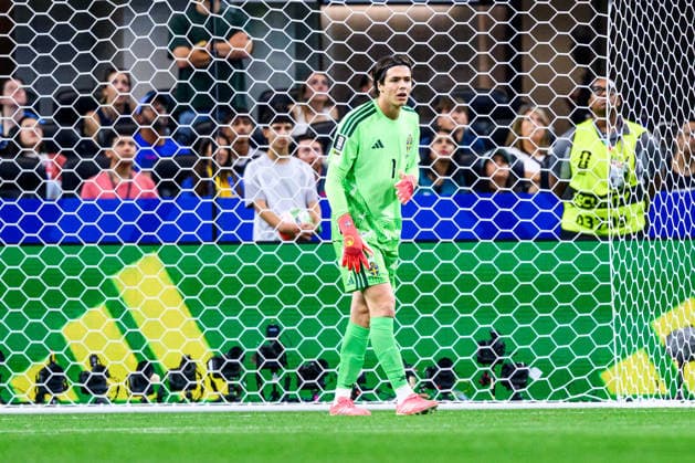 260625 Goalkeeper Jacob Widell Zetterström of Sweden during the FIFA World Cup, WM, Weltmeisterschaft, Fussball 2026 football match between Japan and Sweden on June 25, 2026 in Dallas. Photo: Ludvig Thunman BILDBYRAN kod LT PA1259 bbeng fotboll football soccer fotball vm fotbolls-vm fotball-vm fotbolls-vm 2026 fifa world cup 2026 sverige sweden sverige a japan *** June 25, 2026: Goalkeeper Jacob Widell Zetterström of Sweden during the 2026 FIFA World Cup soccer match between Japan and Sweden on June 25, 2026 in Dallas. Photo by Ludvig Thunman, BILDBYRAN. Code: LT PA1259 bbeng soccer football fotball World Cup 2026 FIFA World Cup 2026 Sweden Sweden A Japan  Copyright: LUDVIGxTHUNMAN BB260625LT070