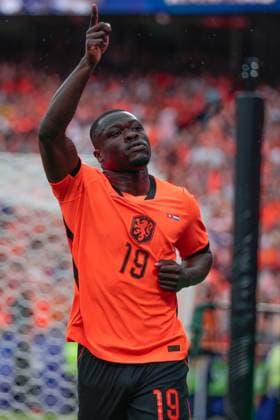 KANSAS CITY, 25-06-2026, Kansas City Stadium, World Cup 2026 Match between Tunesia and The Netherlands. Picture Shows Netherlands player Brian Brobbey scores the 0-2 and celebrate his goal Tunesia - Netherlands (World Cup 2026)  x204647503x Copyright:
