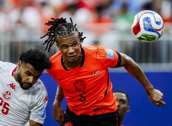 KANSAS - (lr) during the FIFA 2026 World Cup Group F match between Tunisia and the Netherlands at Kansas City Stadium on June 26, 2026 in Kansas, United States. KOEN VAN WEEL ANP FIFA World Cup, WM, Weltmeisterschaft, Fussball 2026 group stage 2026 xVIxANPxSportx xxANPxIVx 561990436 originalFilename: 561990436.jpg