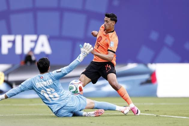 KANSAS - (lr) during the FIFA 2026 World Cup Group F match between Tunisia and the Netherlands at Kansas City Stadium on June 26, 2026 in Kansas, United States. KOEN VAN WEEL ANP FIFA World Cup, WM, Weltmeisterschaft, Fussball 2026 group stage 2026 xVIxANPxSportx xxANPxIVx 561990706 originalFilename: 561990706.jpg