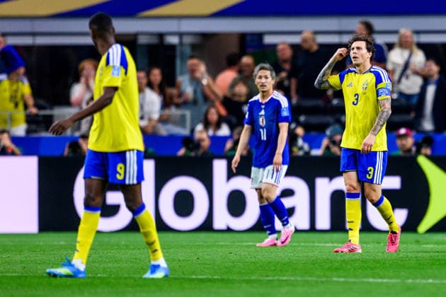 260625 Victor Nilsson Lindelöf of Sweden during the FIFA World Cup, WM, Weltmeisterschaft, Fussball 2026 football match between Japan and Sweden on June 25, 2026 in Dallas. Photo: Petter Arvidson BILDBYRAN kod PA PA1259 bbeng fotboll football soccer fotball vm fotbolls-vm fotball-vm fotbolls-vm 2026 fifa world cup 2026 sverige sweden sverige a japan *** 260625 Victor Nilsson Lindelöf of Sweden during the 2026 FIFA World Cup soccer match between Japan and Sweden on June 25, 2026 in Dallas. Photo by Petter Arvidson, BILDBYRAN. Code: PA PA1259 bbeng soccer football soccer World Cup 2026 FIFA World Cup 2026 Sweden Sweden A Japan  Copyright: PETTERxARVIDSON BB260625PA094